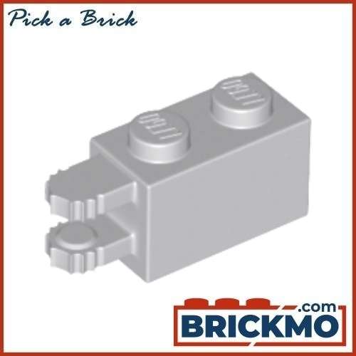 LEGO Bricks Hinge Brick 1 x 2 Locking with 2 Fingers Horizontal End, 7 Teeth 54672