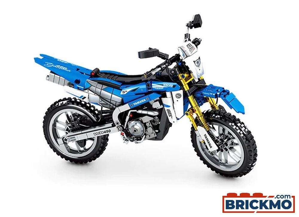 Sembo Technic 701715 Motorrad blau 701715