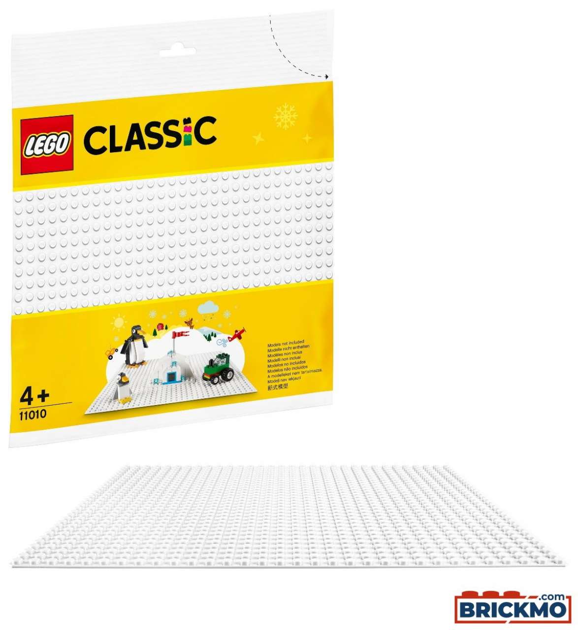 LEGO 11010 Classic Weiße Bauplatte 11010