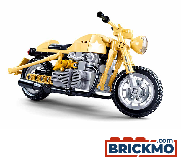 Sluban Model Bricks Army Motorrad M38-B0959