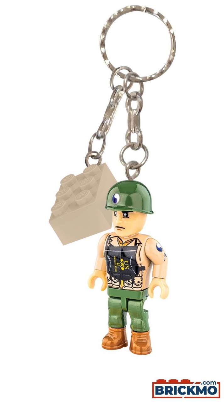 Cobi 1361 Keychain US Soldier 29th Infantry Division 1361