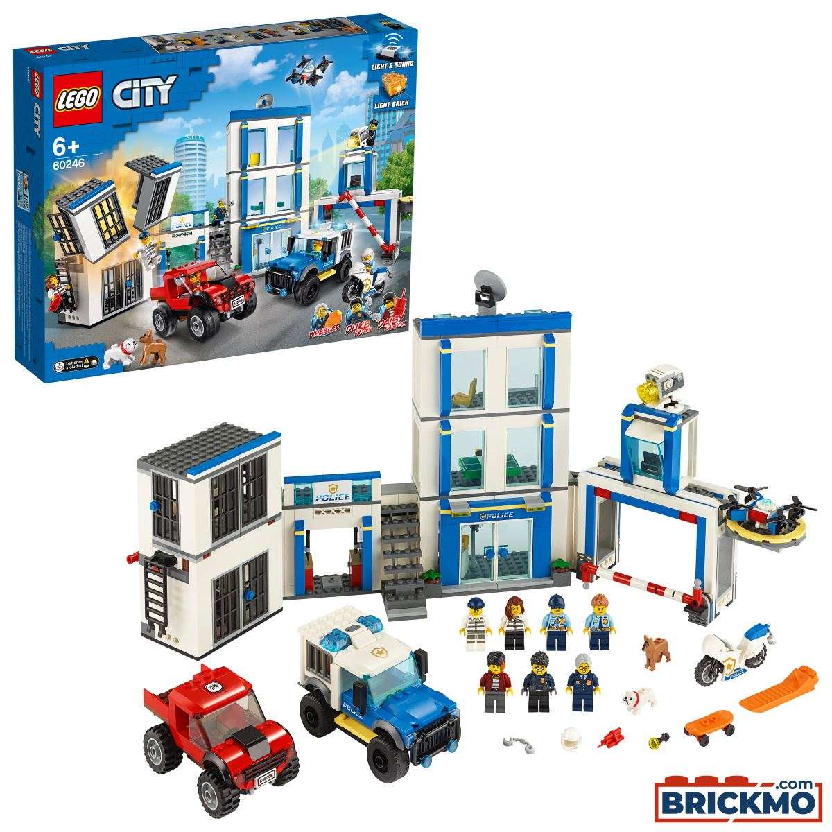 LEGO City 60246 Polizei Polizeistation 60246
