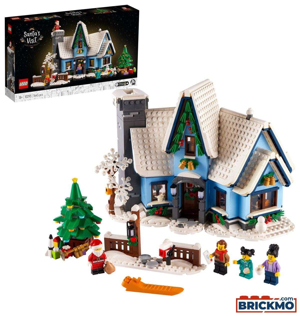 LEGO 10293 La visita di Babbo Natale 10293