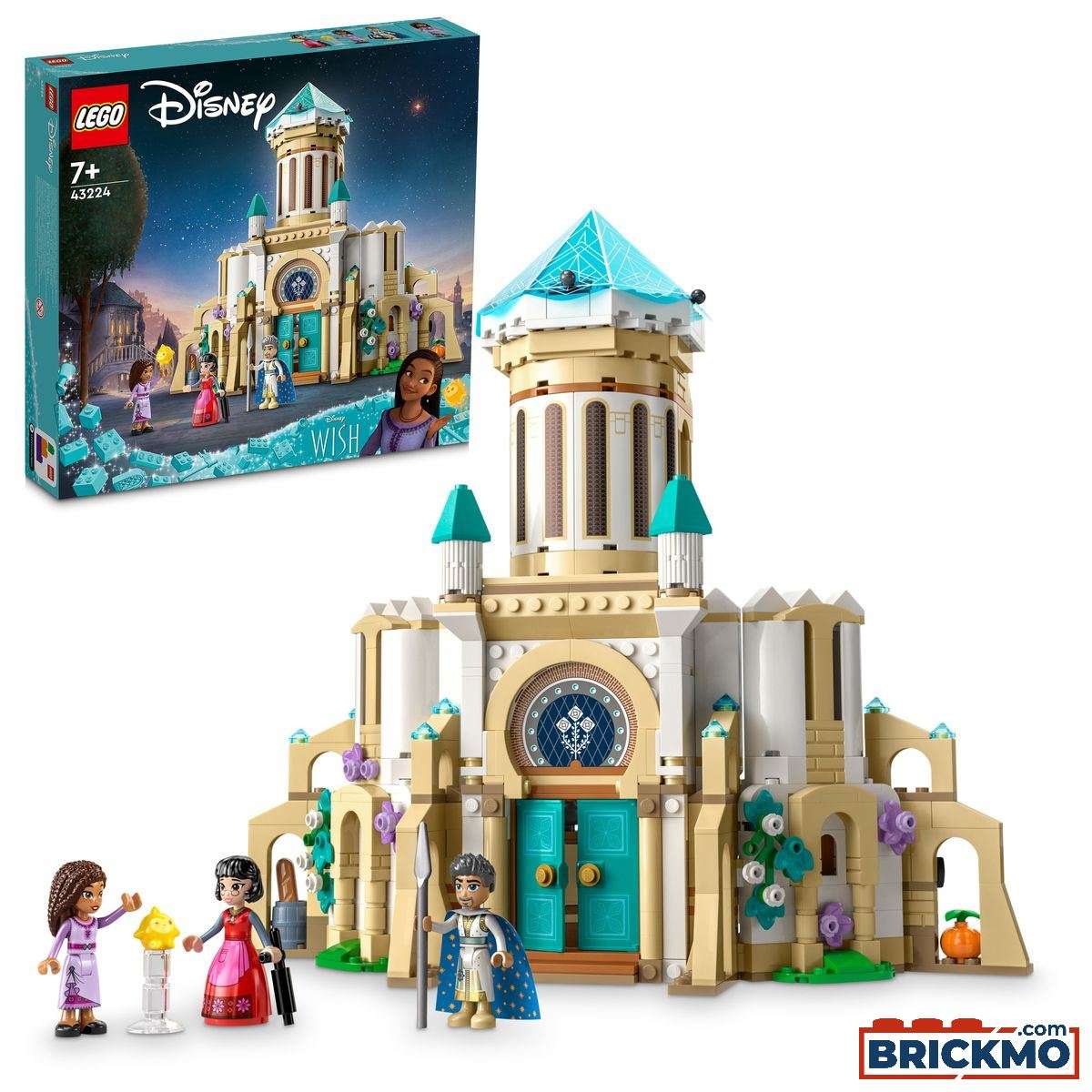 LEGO Disney 43224 Castelo do Rei Magnifico 43224