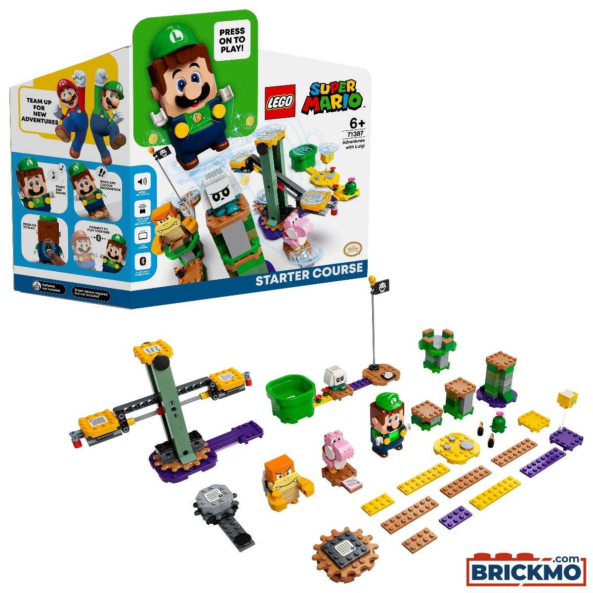 LEGO Super Mario 71387 Abenteuer mit Luigi – Starterset 71387