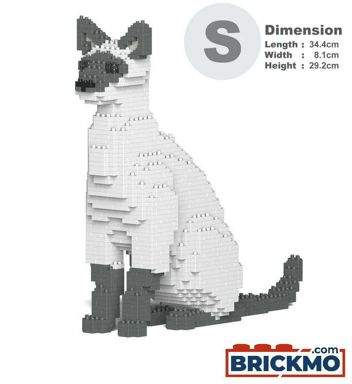 JEKCA Bricks Gatto Siamese 01S-M02 ST19SMC01-M02