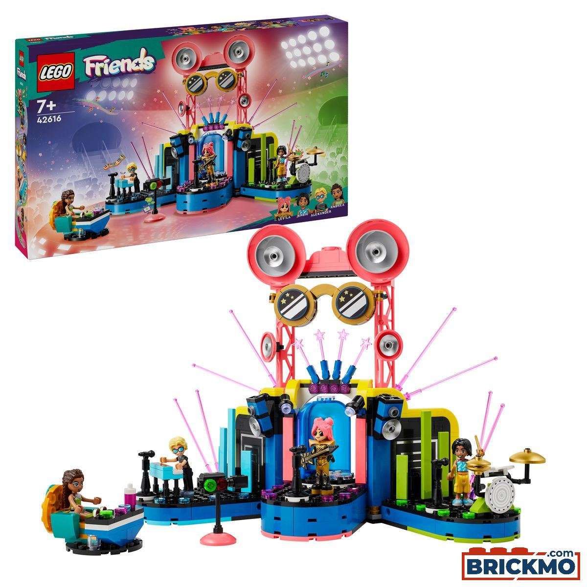 LEGO Friends 42616 Programa de Talentos Musicais de Heartlake City 42616