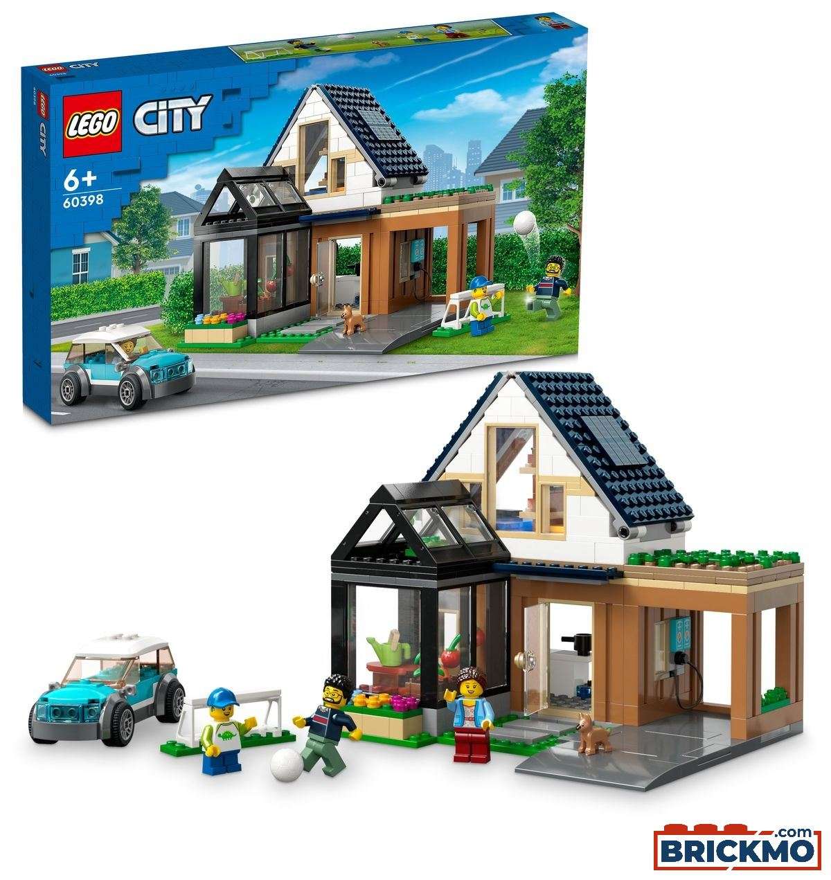 LEGO City 60398 Familienhaus mit Elektroauto 60398