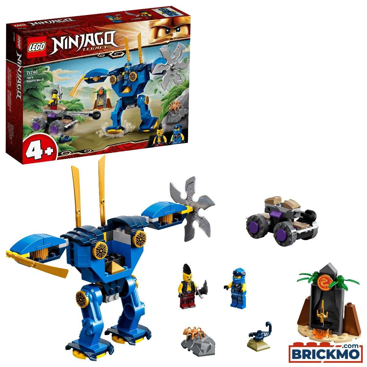LEGO Ninjago 71740 Jays Elektro-Mech 71740