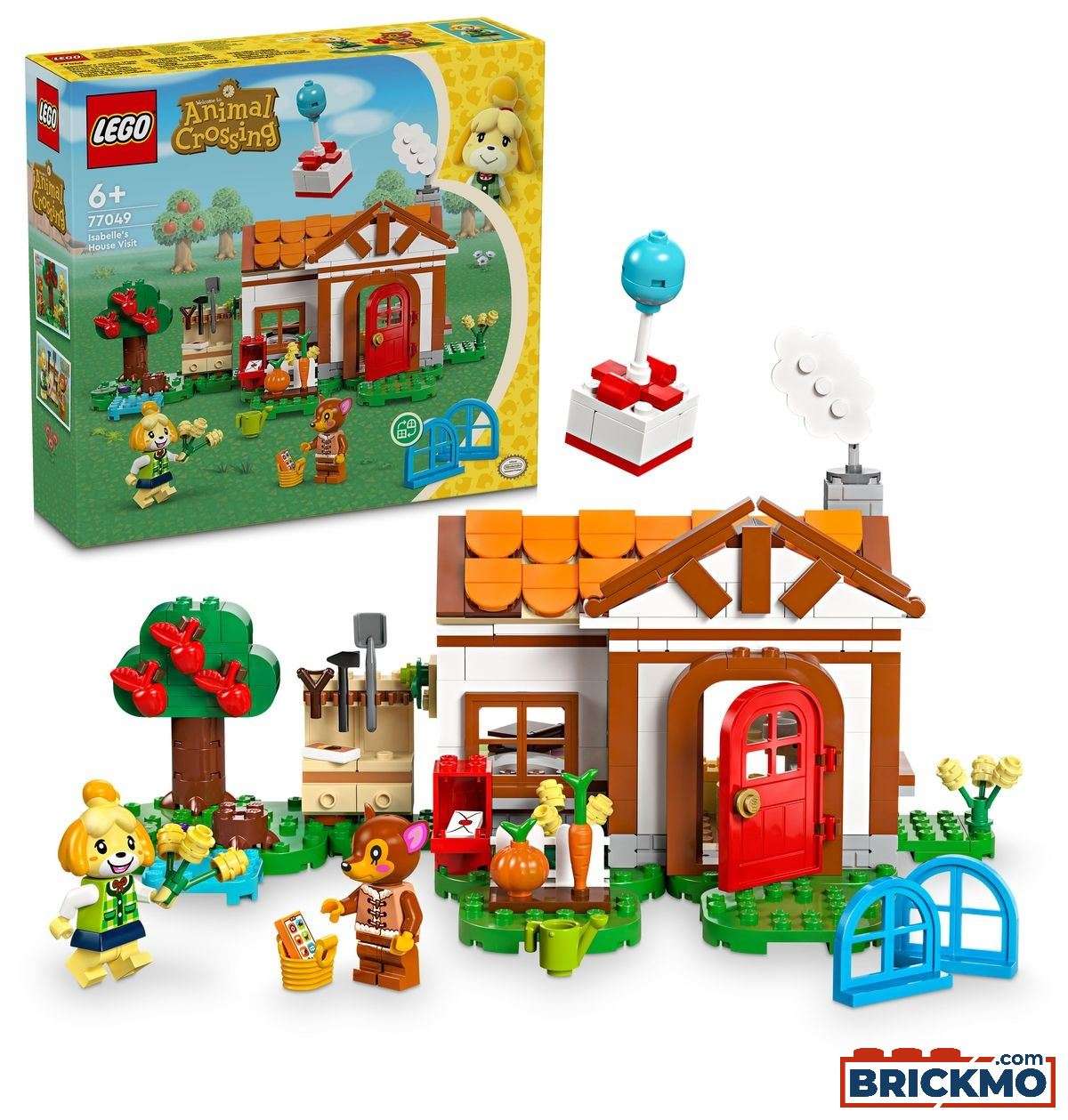 LEGO Animal Crossing 77049 Isabelle&#039;s House Visit 77049