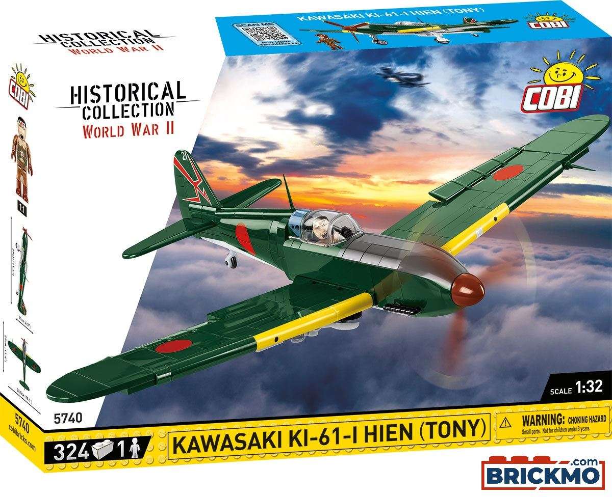 Cobi Historical Collection 5740 Kawasaki KI-61-HIEN 5740