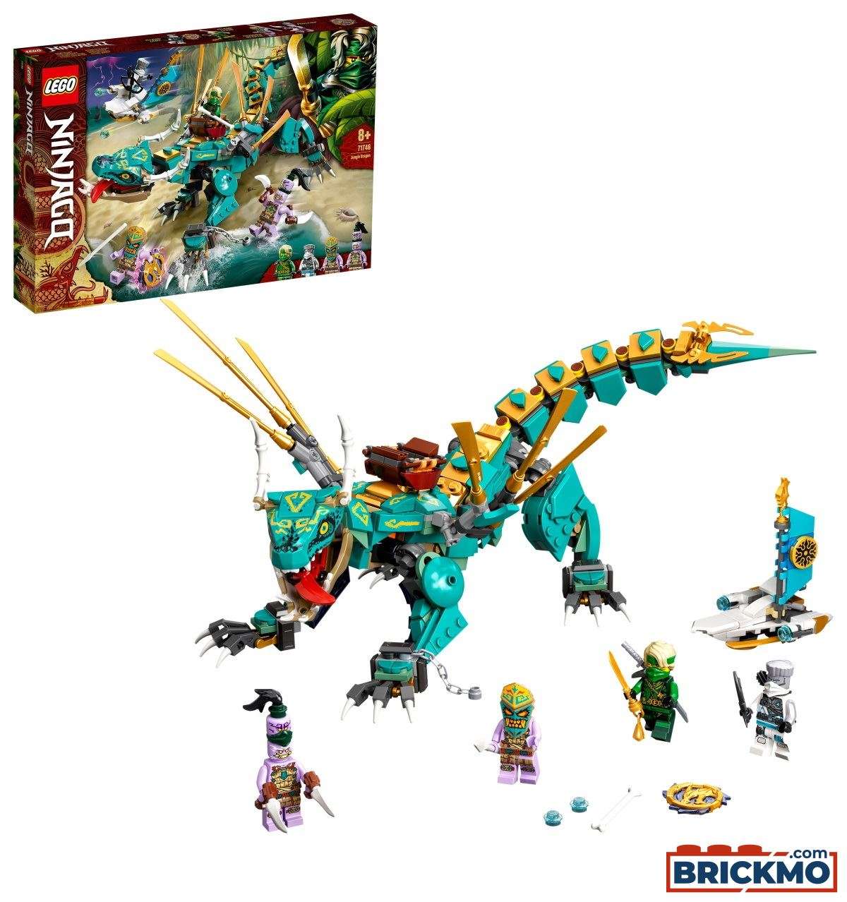 LEGO Ninjago 71746 Dschungeldrache 71746