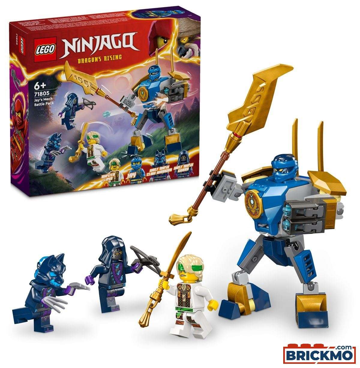 LEGO Ninjago 71805 Bojový balíček Jayova robota 71805