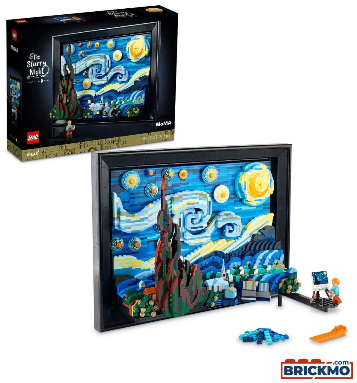 LEGO Ideas 21333 Vincent van Gogh - Sternennacht 21333