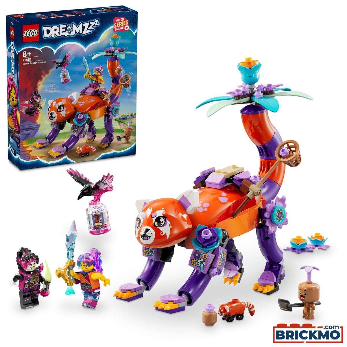LEGO DreamZzz 71481 Izzie a jej snové zvieratká 71481