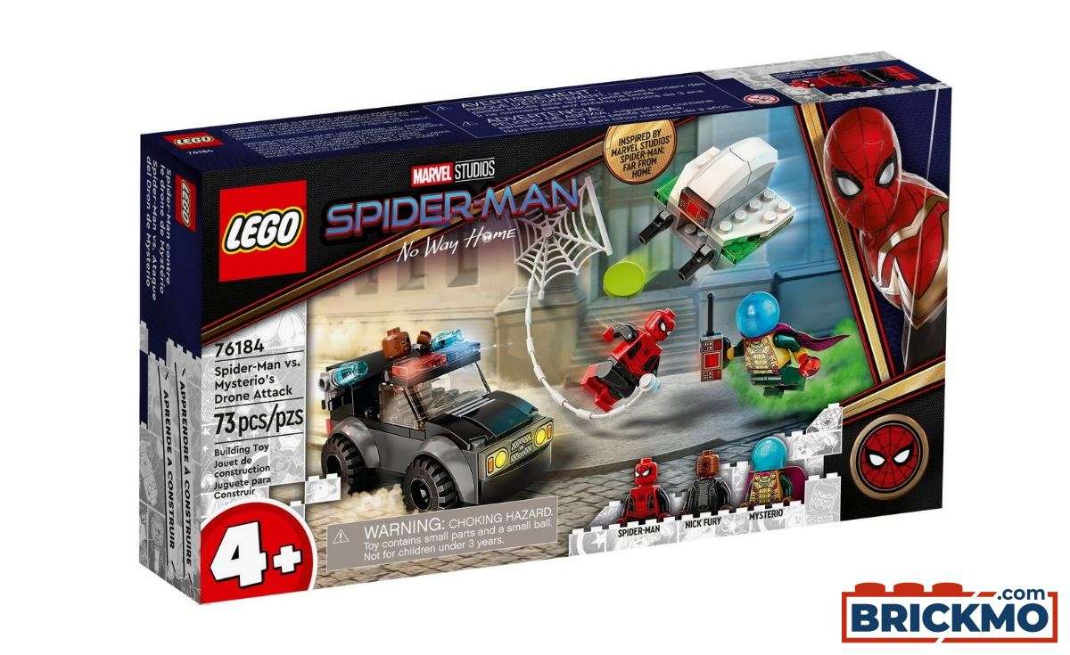 LEGO Spider-Man 76184 Mysterios Drohnenattacke auf Spider-Man 76184