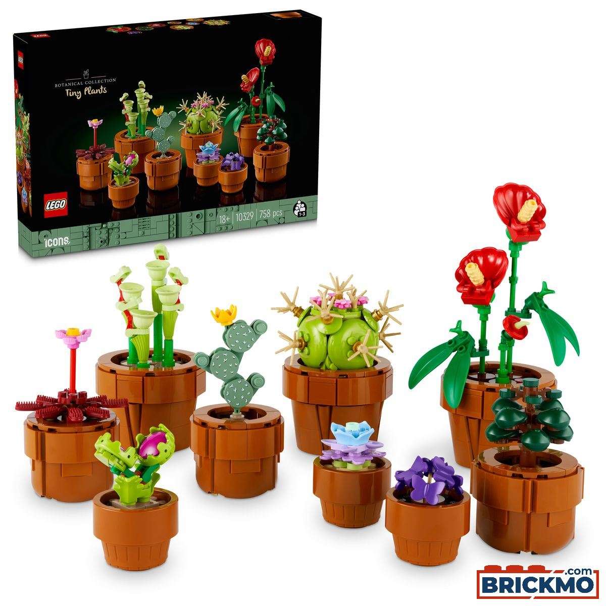 LEGO Icons 10329 Małe roślinki 10329