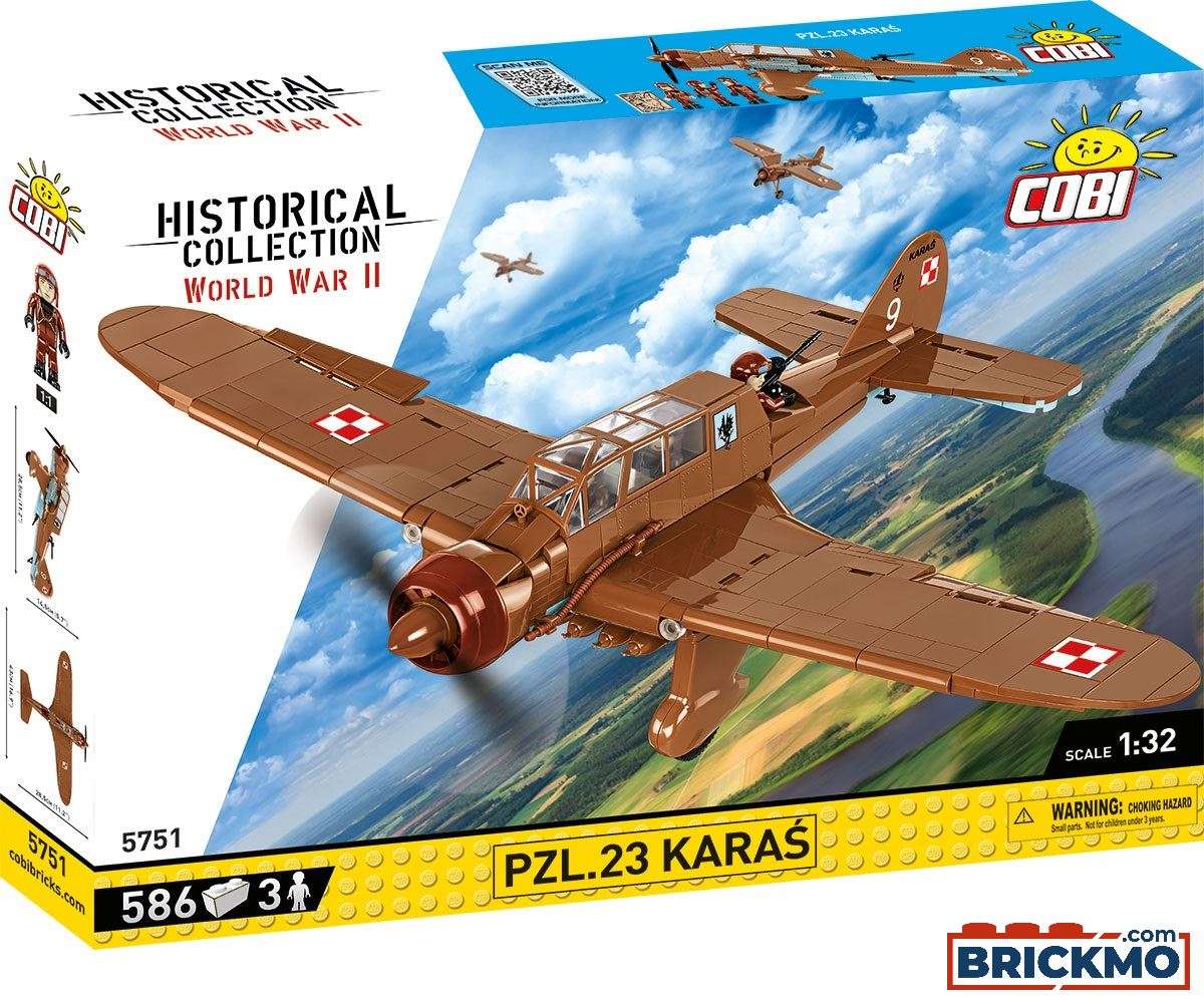Cobi Historical Collection World War II PZL.23 Karas 5751