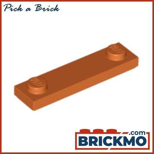 LEGO Bricks Plate Modified 1x4 with 2 Studs with Groove 41740