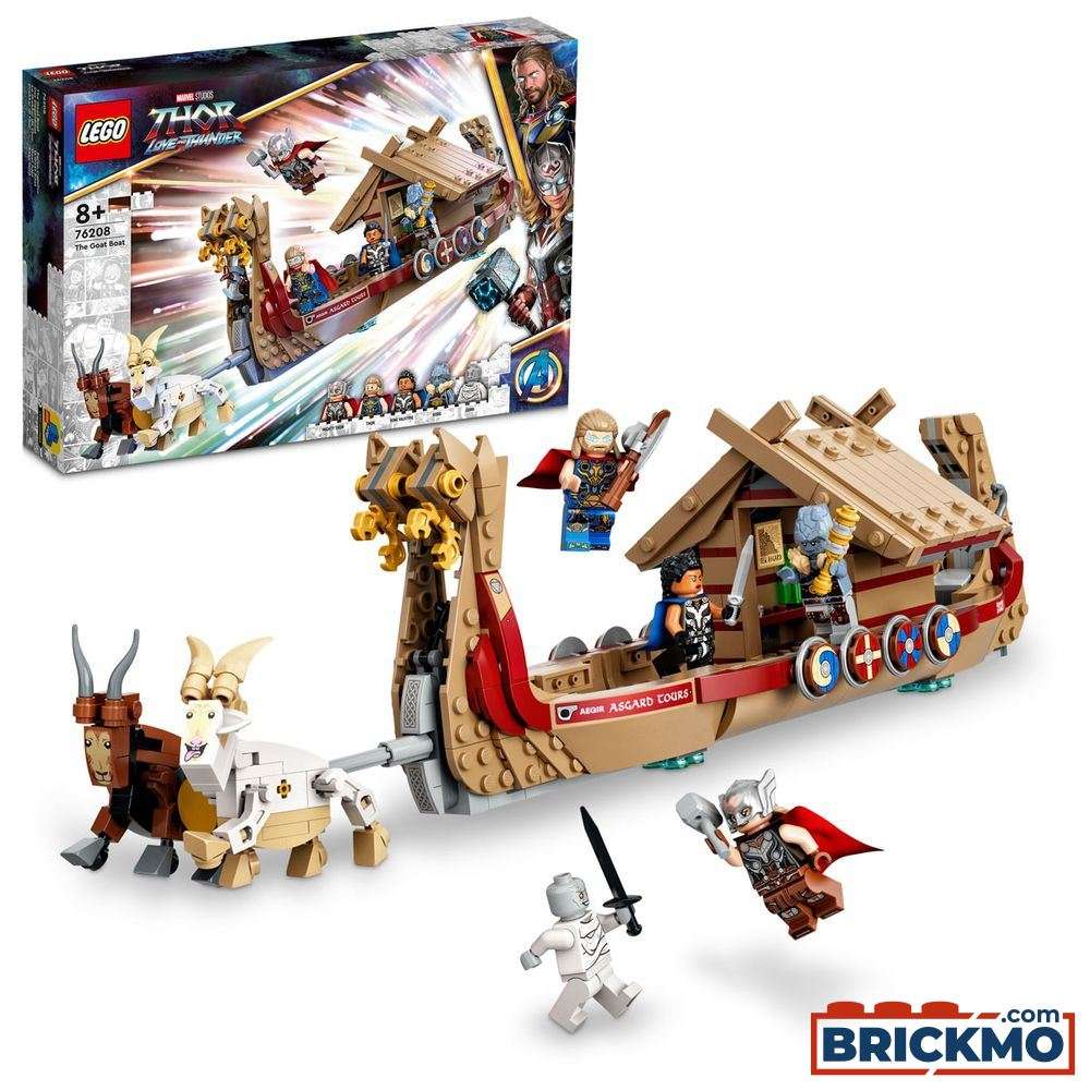 LEGO Marvel 76208 Das Ziegenboot 76208
