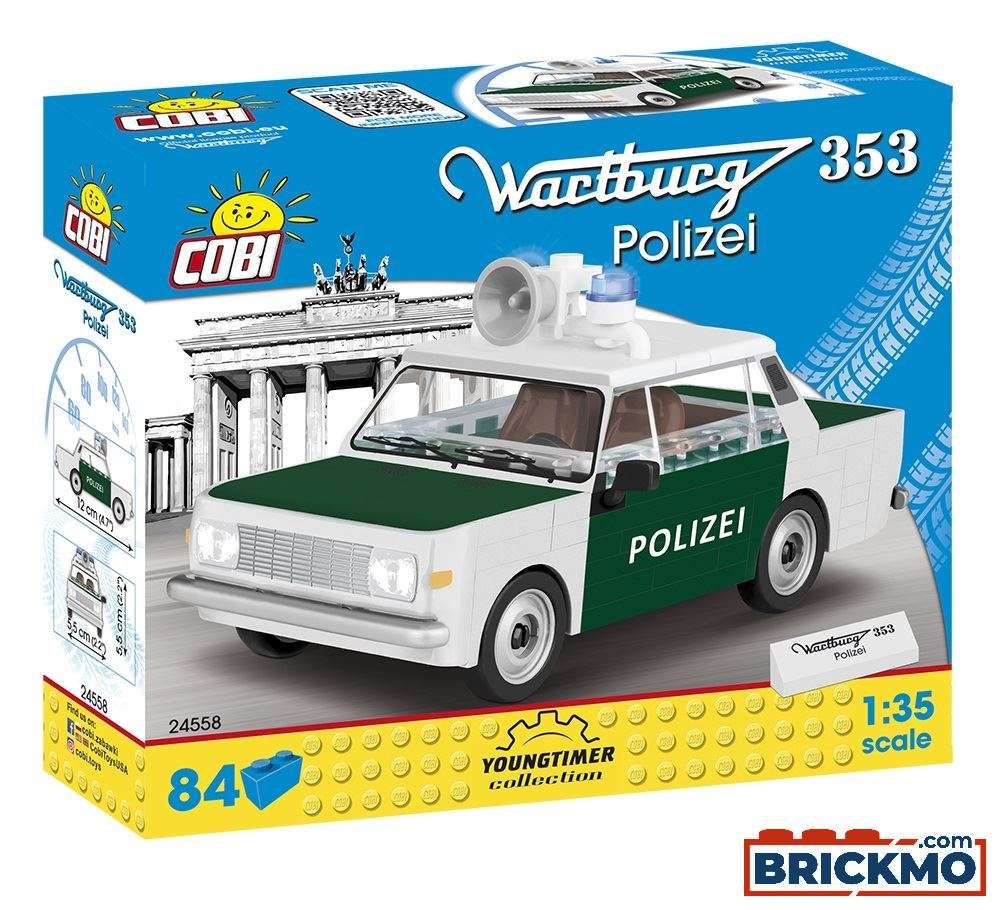Cobi Wartburg 353 Polizei Youngtimer Collection COBI-24558