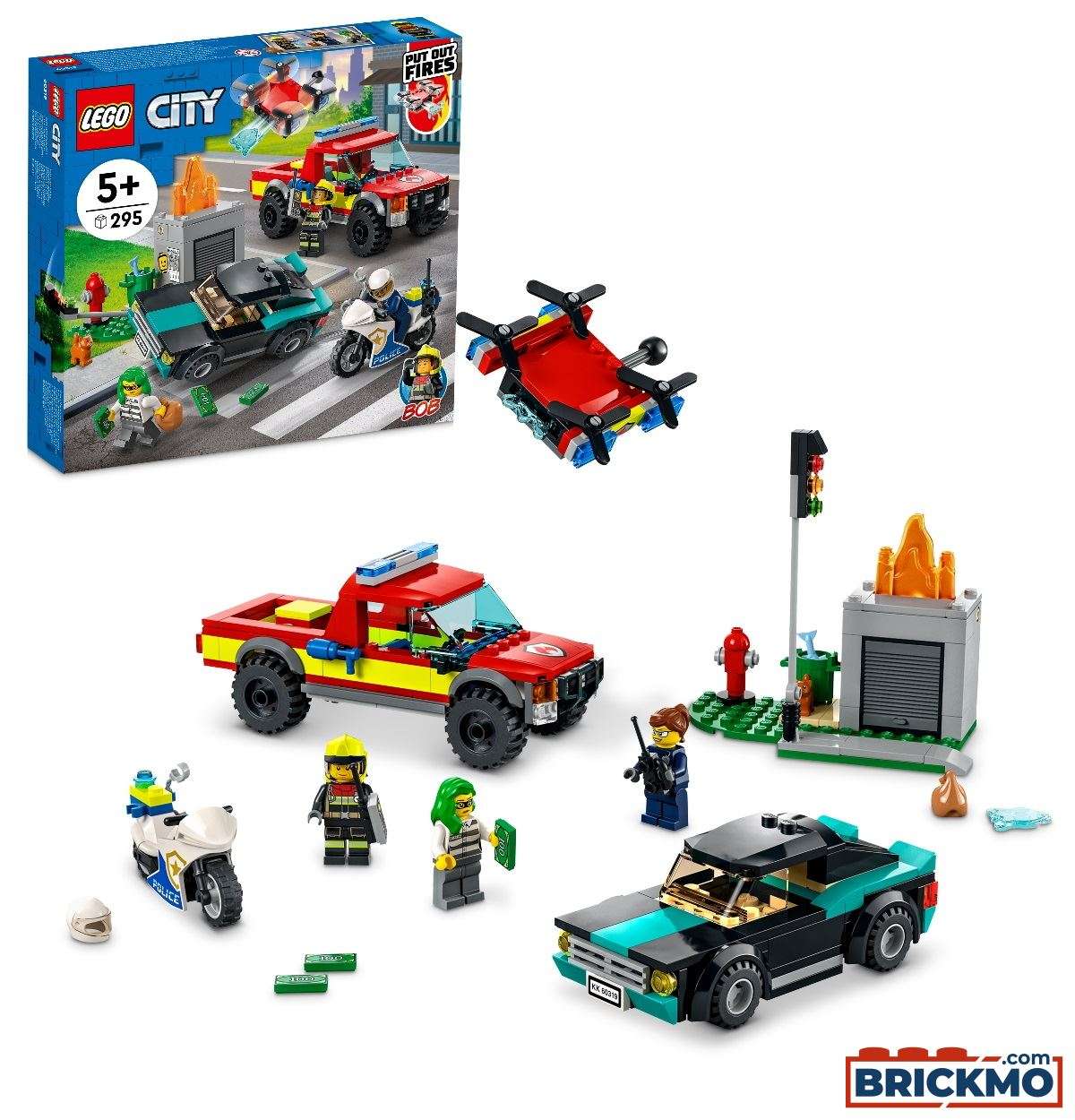 LEGO City 60319 Löscheinsatz und Verfolgungsjagd 60319