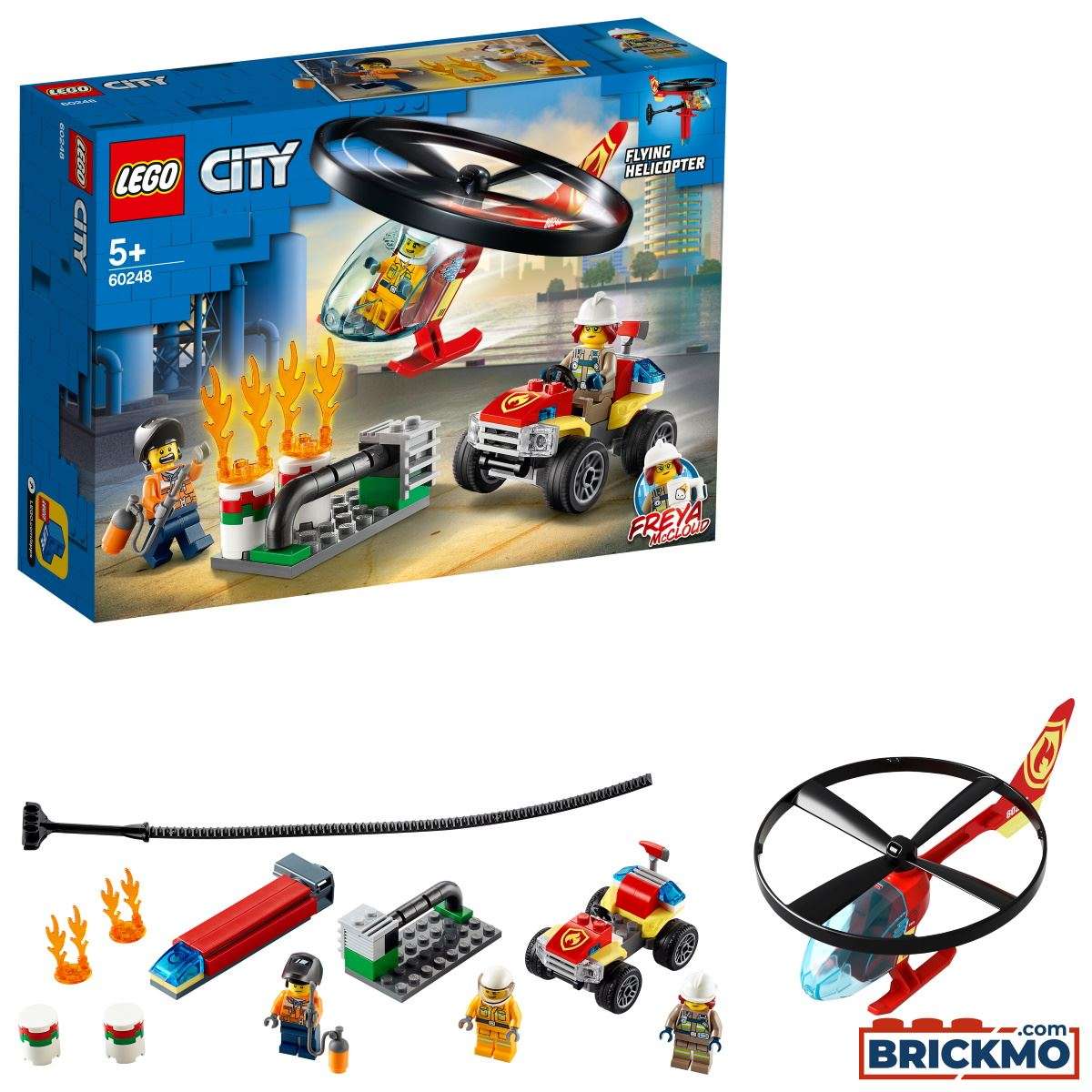LEGO City 60248 Einsatz mit dem Feuerwehrhubschrauber 60248