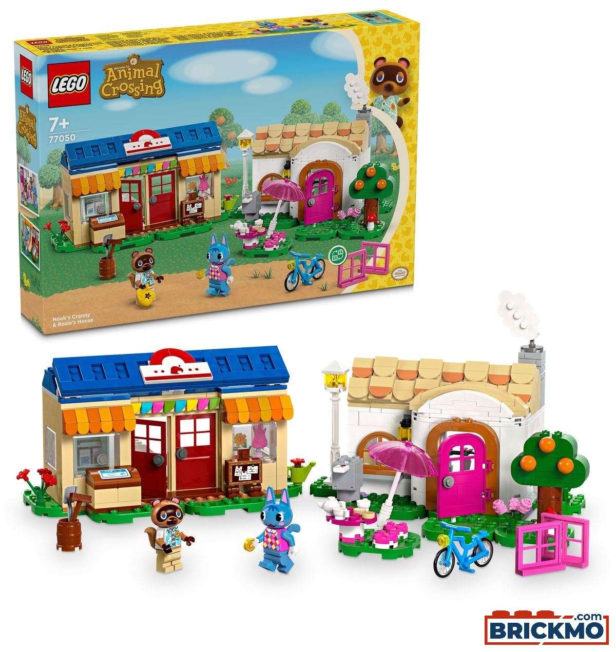 LEGO Animal Crossing 77050 Nook&#039;s Cranny e casa da Rosie 77050