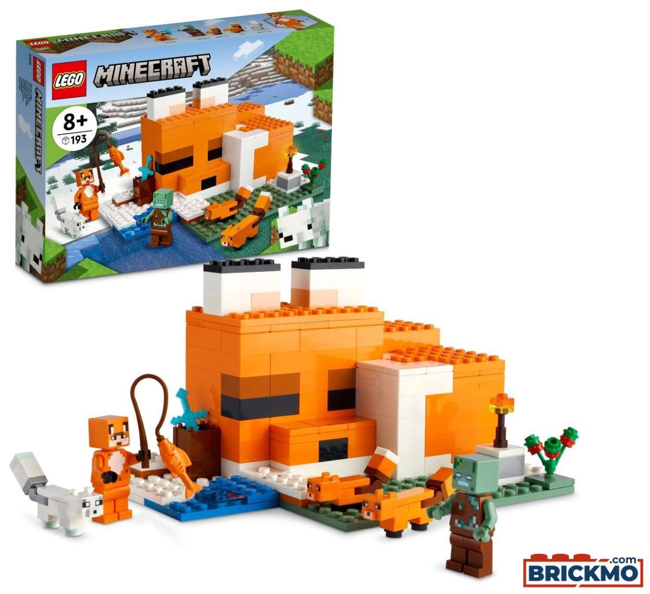 LEGO Minecraft 21178 Die Fuchs-Lodge 21178