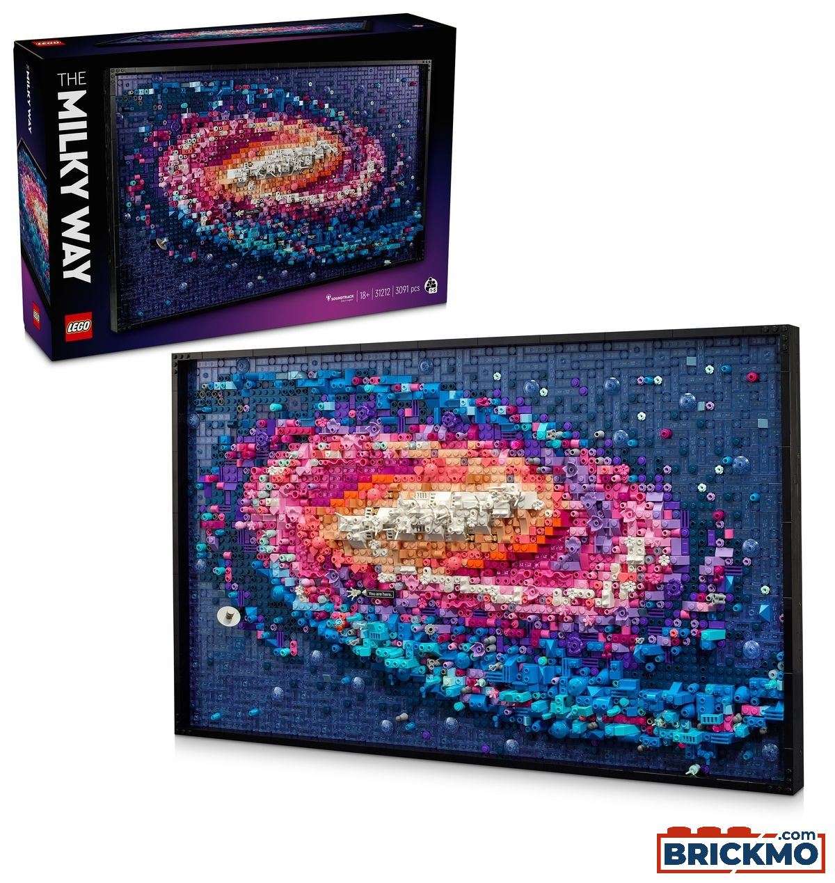 LEGO Art 31212 Galaxia Mliečna dráha 31212
