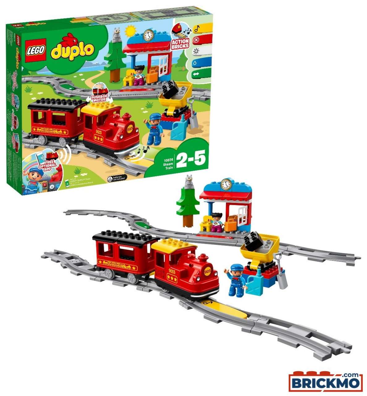 LEGO Duplo 10874 Dampfeisenbahn 10874