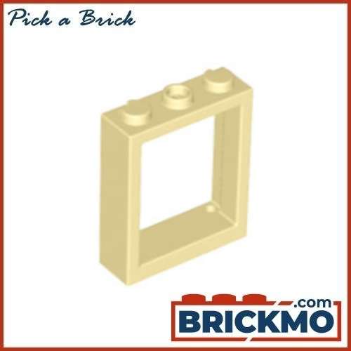 LEGO Bricks Window 1x3x3 Flat Front 51239