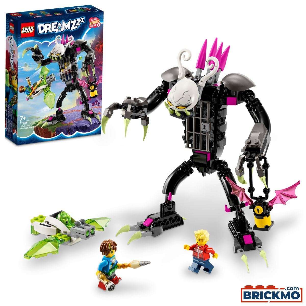 LEGO DreamZzz 71455 Kegyetlen Őrző a kalitkás szörnyeteg 71455