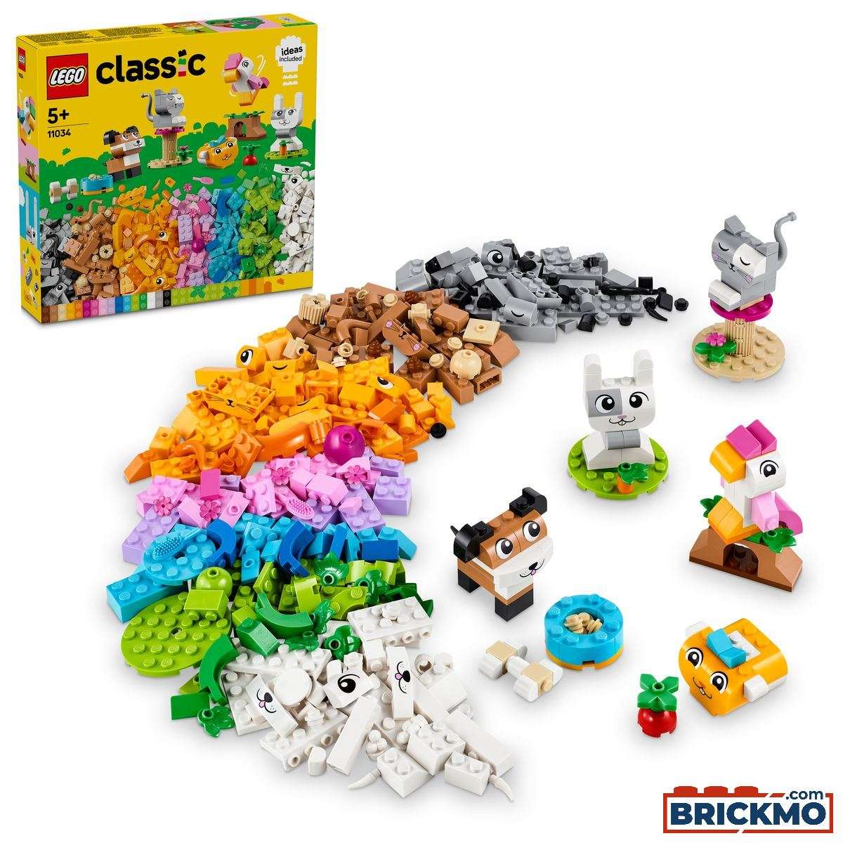 LEGO Classic 11034 Animais de Estimação Criativos 11034