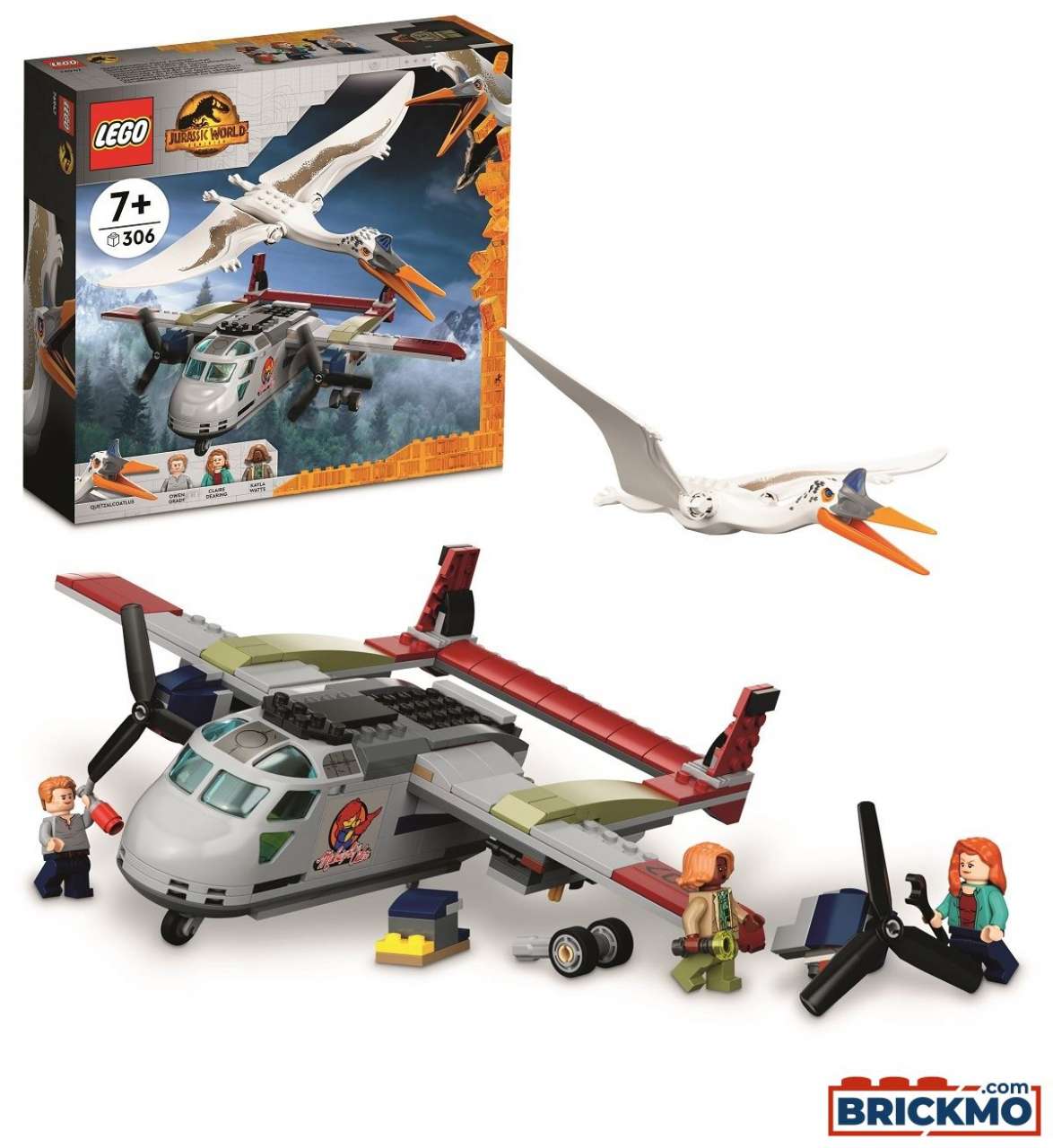 LEGO Jurassic World 76947 Quetzalcoatlus Flugzeug Überfall 76947