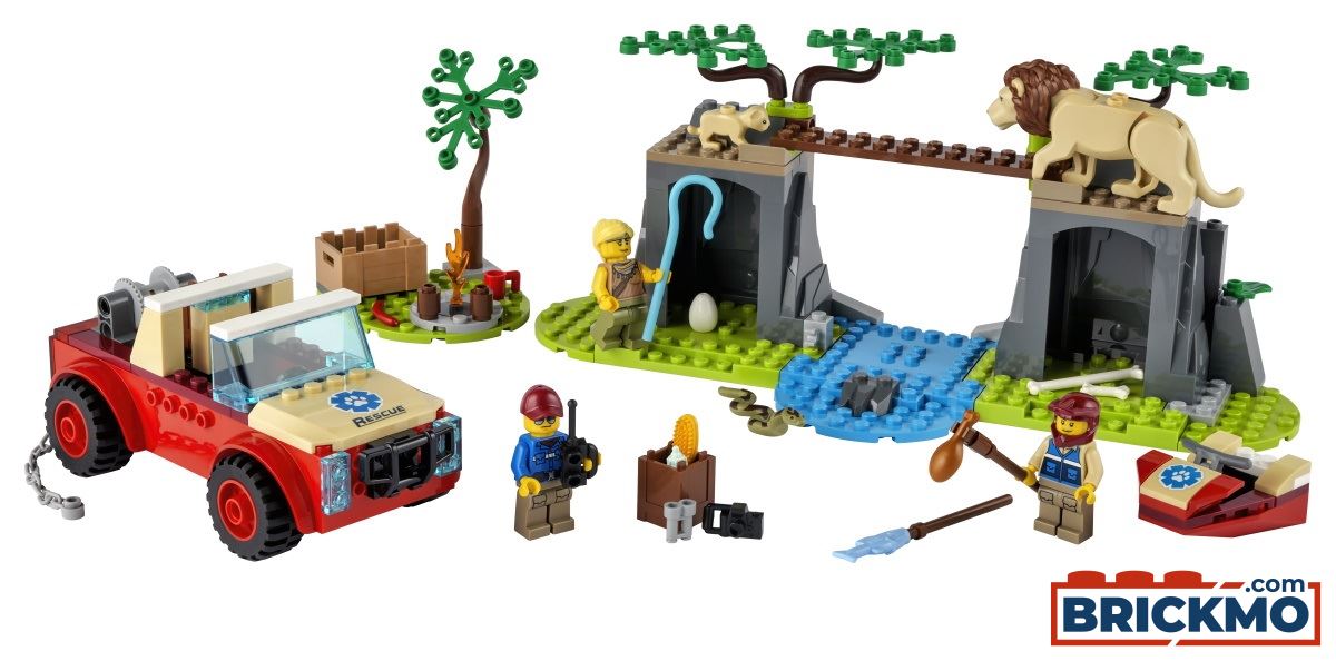 LEGO City 60301 Tierrettungs-Geländewagen 60301 5702016911923 | eBay
