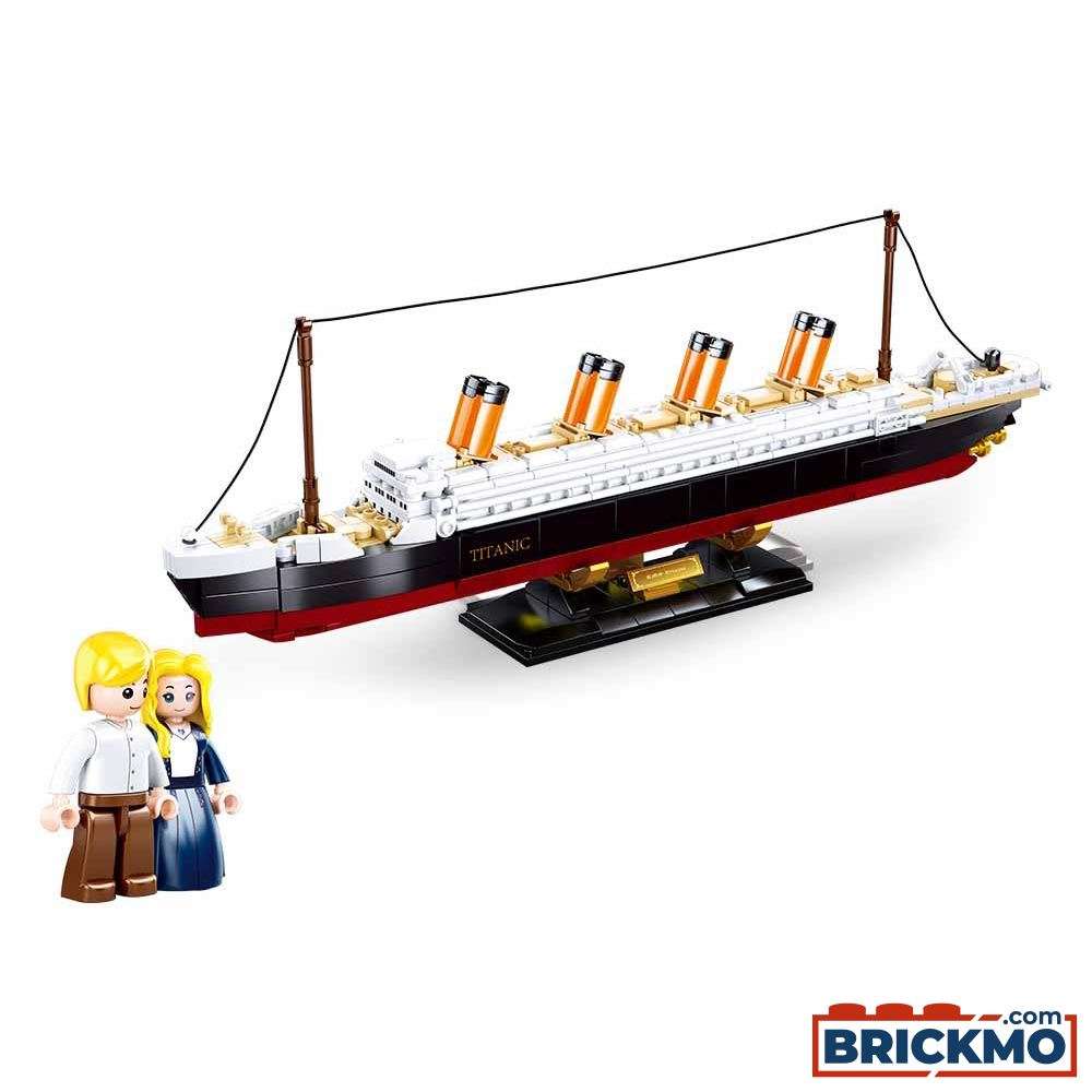 Sluban ModelBricks Titanic Schiff M38-B835