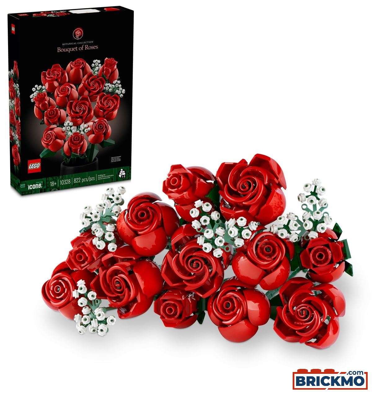 LEGO Icons 10328 Bouquet di rose 10328