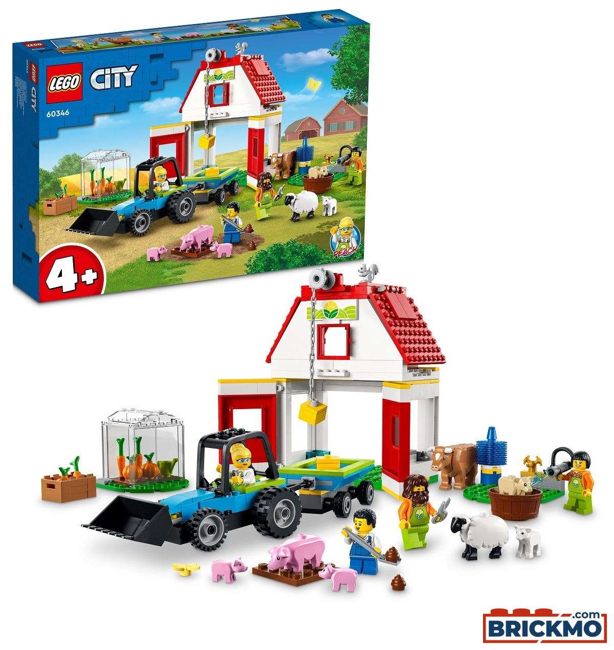 LEGO City Bauernhof 60346 Bauernhof mit Tieren 60346