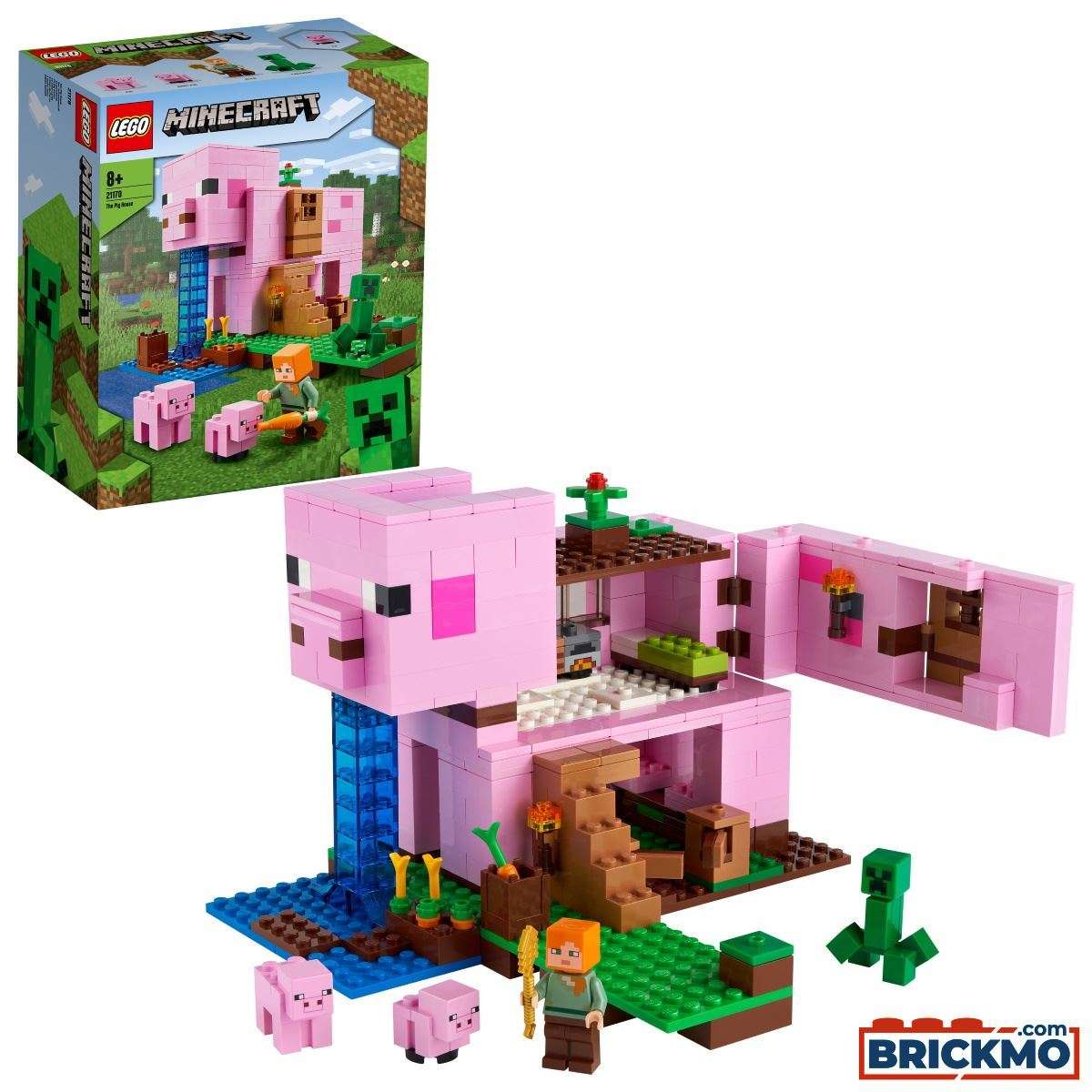 LEGO Minecraft 21170 Das Schweinehaus 21170
