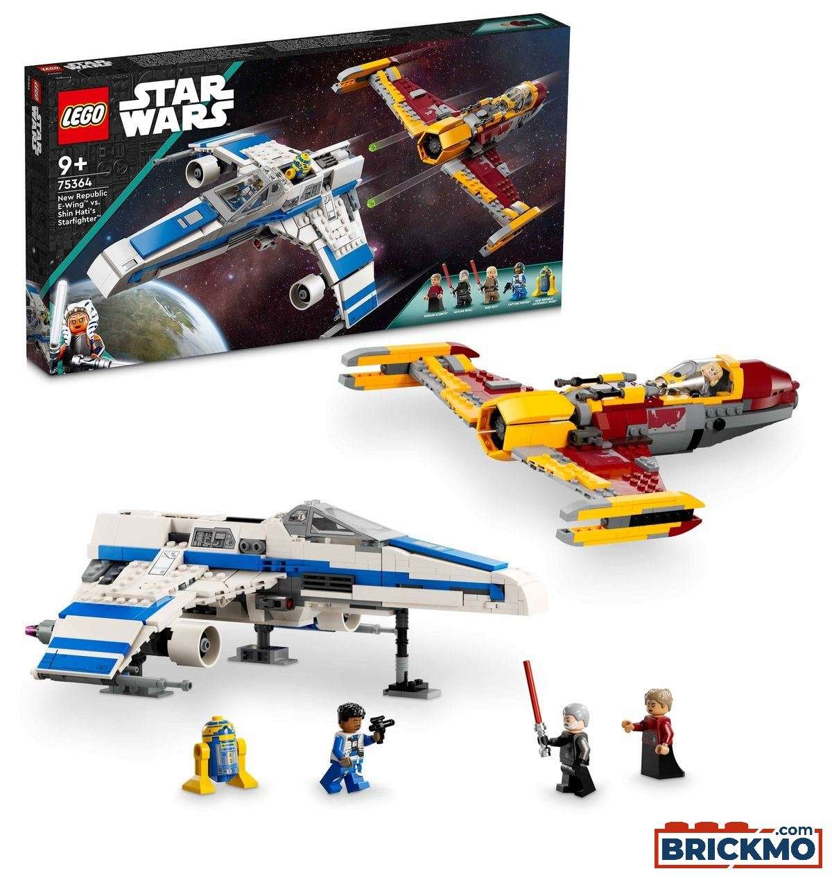 LEGO Star Wars 75364 New Republic E-Wing vs. Shin Hatis Starfighter 75364
