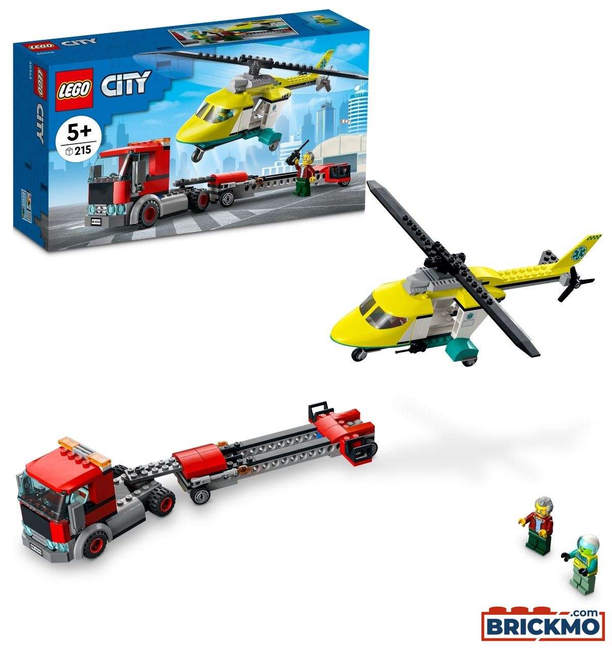 LEGO City 60343 Hubschrauber Transporter 60343