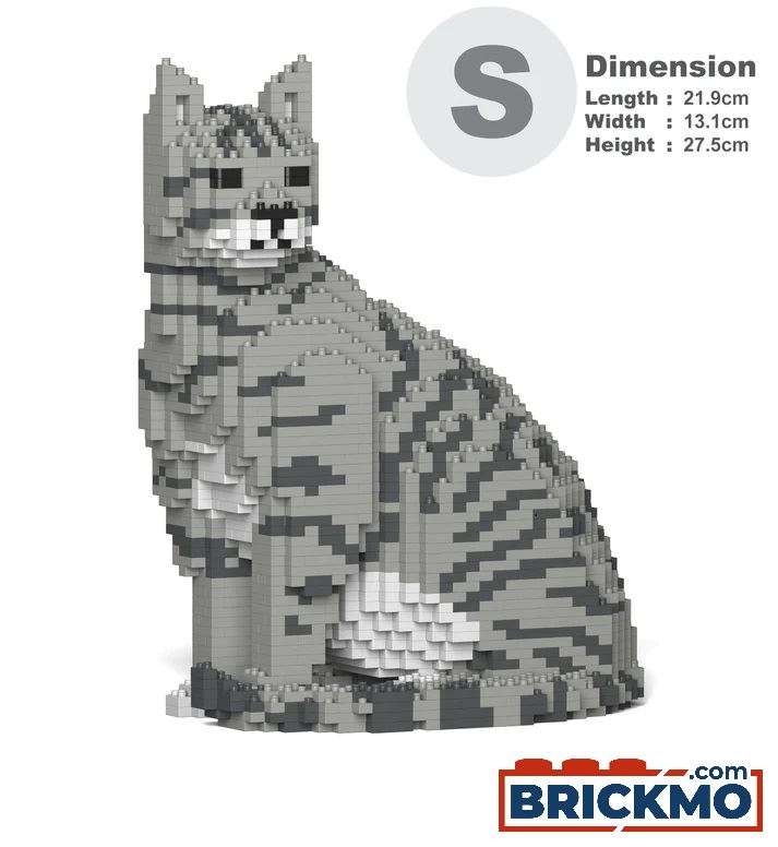 JEKCA Bricks macska 02S-M03 ST19CA02-M03