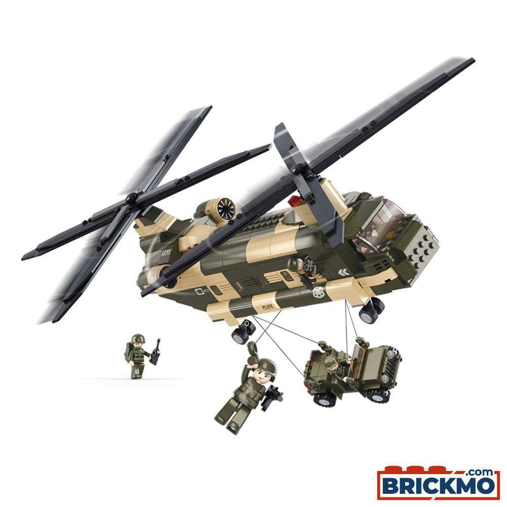 Sluban Army Transport Helikopter M38-B0508