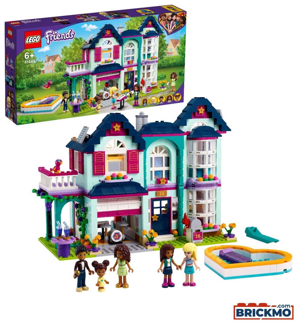 LEGO Friends 41449 Andreas Haus 41449