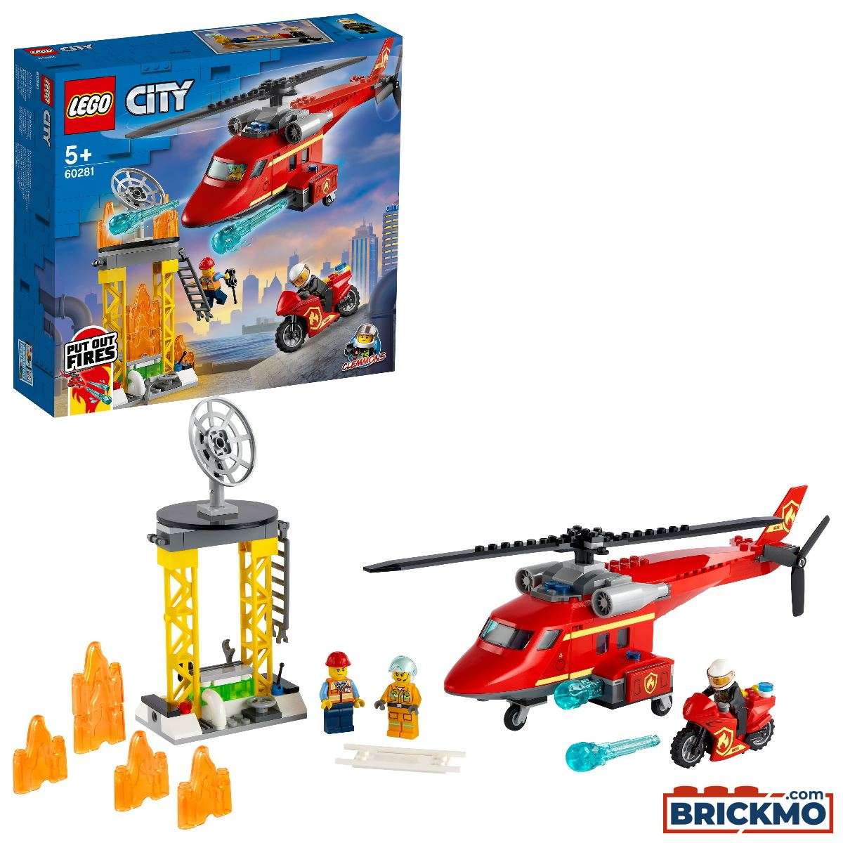 LEGO City 60281 Feuerwehrhubschrauber 60281