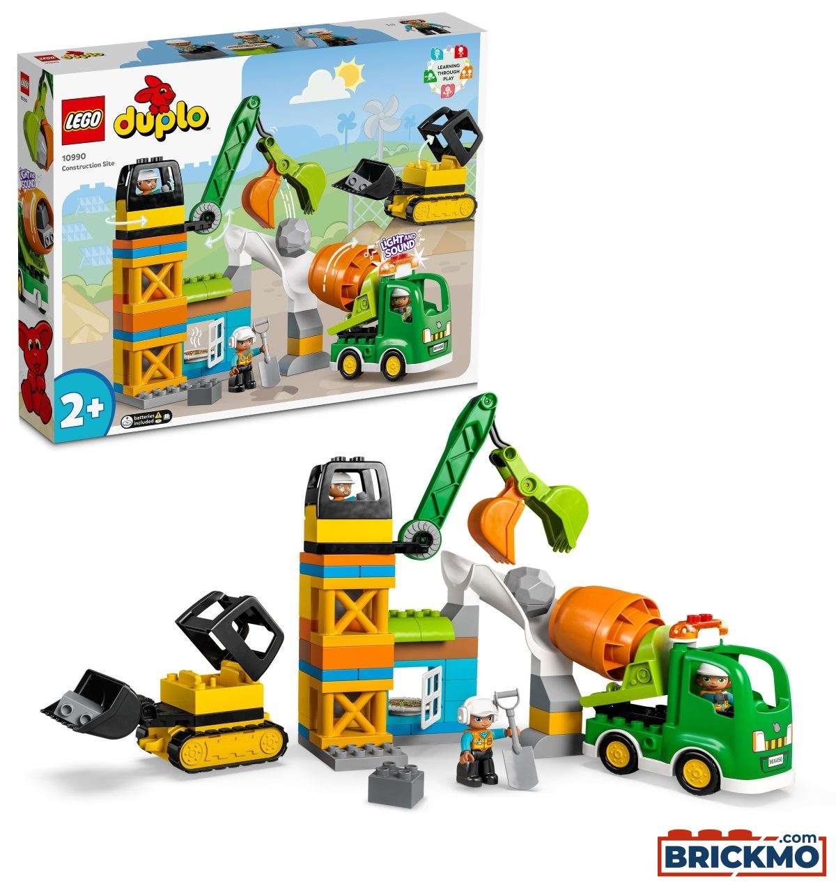 LEGO Duplo 10990 Baustelle mit Baufahrzeugen 10990