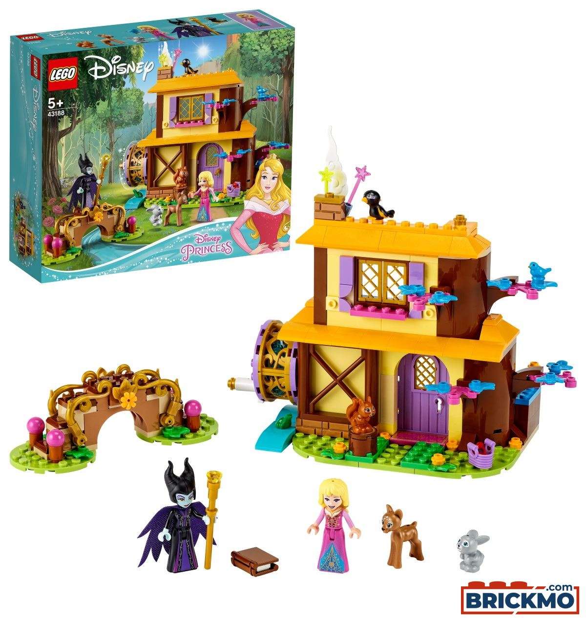 LEGO Disney Princess 43188 Auroras Hütte im Wald 43188