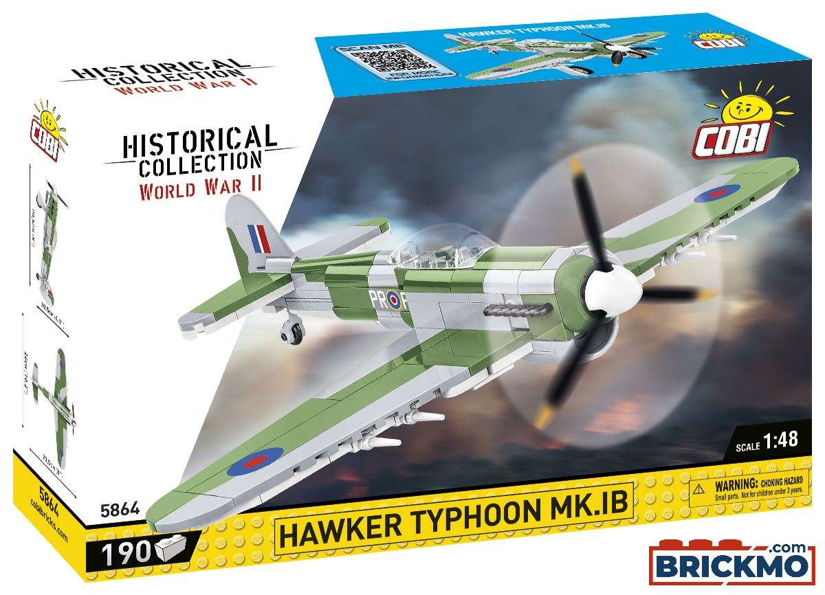 Cobi Historical Collection World War II Hawker Typhoon 5864