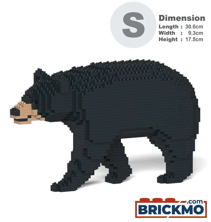 JEKCA Bricks Černý medvěd 01 ST19ML19